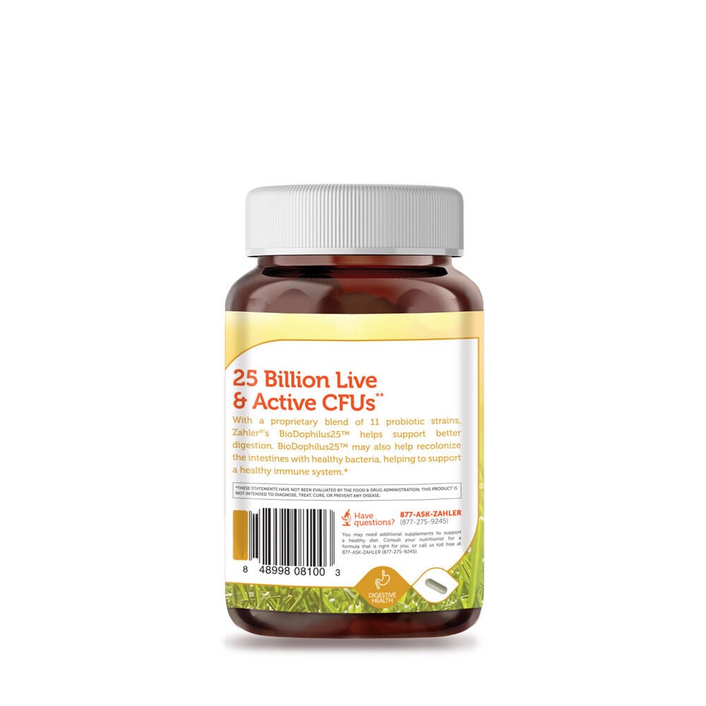 BioDophilus25&trade; -120 Capsules (120 Servings)